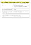 SPCE 611 final exam ACTUAL UPDATED QUESTIONS AND CORRECT ANSWERS 