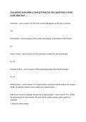 CIVIL SERVICE EXAM PREP &vert; COMPLETE PRACTICE TEST&comma; QUESTIONS & STUDY GUIDE 2026&sol;2027