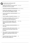 Animal Science Certification AEST &sol; Score 100&percnt; &sol; 2026 Update &sol; AEST Animal Science Specialist Exam Prep Study Guide&NewLine;&NewLine;