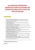 WISCONSIN DWELLING CONTRACTOR QUALIFIER &NewLine;EXAMINATION COMPLETE QUESTIONS AND &NewLine;DETAILED SOLUTIONS LATEST UPDATE THIS YEAR &NewLine;JUST RELEASED 