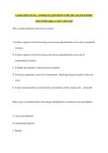 USABO OPEN EXAM  &vert; COMPLETE QUESTIONS WITH 100&percnt; RATED EXPERT 