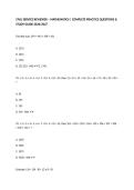 CIVIL SERVICE REVIEWER &ndash; MATHEMATICS &vert; COMPLETE PRACTICE QUESTIONS & STUDY GUIDE 2026&sol;2027