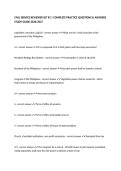 CIVIL SERVICE REVIEWER SET &num;1 &vert; COMPLETE PRACTICE QUESTIONS & ANSWERS STUDY GUIDE 2026&sol;2027