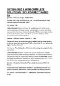 WEB WOC OSTOMY CARE PACKAGE DEAL EXAM QUESTIONS AND ANSWERS WITH WELL ELABORATED SOLUTIONS &lpar;GRADED A &rpar;&vert;&vert;LATEST UPDATED 2026