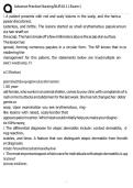 Advance Practice Nursing NUR 6111 Exam 1 &lpar;2025&sol;2026&rpar; Questions And Answers &lpar;Actual exam