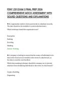 FDNY Z51 EXAM 3 FINAL PREP 2026&NewLine;COMPREHENSIVE MOCK ASSESSMENT WITH&NewLine;SOLVED QUESTIONS AND EXPLANATIONS