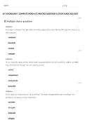 SAT VOCABULARY &vert; COMPLETE WORD LIST&comma; PRACTICE QUESTIONS & STUDY GUIDE 2026&sol;2027