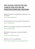 FDNY Z51 EXAM 3 PRACTICE TEST 2026&NewLine;COMPLETE STUDY PACK WITH FIRE&NewLine;PROTECTION SYSTEMS AND CODE REVIEW