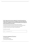 NFHS QUESTIONS 2022 UPDATED 2026&sol;2027 AND CORRECT DETAILED ANSWERS &lpar;VERIFIED ANSWERS&rpar; &vert;ALREADY GRADED A&plus;