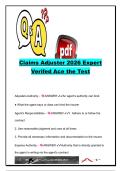 Claims Adjuster Exam Questions and Answers &vert; 300&plus; Practice Questions &vert; Claims Investigation&comma; Insurance Policies&comma; Settlement Negotiation&comma; Property Claims & Liability Adjusting &vert; National Association of Independent Insurance Adjusters &lpar;NAIIA&rpar;