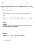 DERIVATIVE CLASSIFICATION TRAINING EXAM &vert; COMPLETE PRACTICE QUESTIONS&comma; ANSWERS & STUDY GUIDE 2026&sol;2027