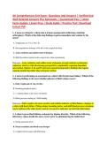 Ati Comprehensive Exit Exam&ndash; Questions And Answers &vert; Verified And &NewLine;Well Detailed Answers Plus Rationales &vert; Guaranteed Pass &vert; Latest &NewLine;Exam Update &vert; Exam Prep &vert; Study Guide &vert; Practice Test&vert; Download &NewLine;Instant Pdf 