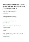 FIELD TECH V&ndash;VI CONVENTIONAL FT 5 TO FT&NewLine;6 100 ACTUAL EXAM PAPER 2026 QUESTIONS&NewLine;WITH ANSWERS GRADED A&plus;