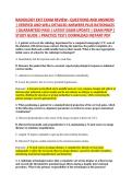 RADIOLOGY EXIT EXAM REVIEW&ndash; QUESTIONS AND ANSWERS &NewLine;&vert; VERIFIED AND WELL DETAILED ANSWERS PLUS RATIONALES &NewLine;&vert; GUARANTEED PASS &vert; LATEST EXAM UPDATE &vert; EXAM PREP &vert; &NewLine;STUDY GUIDE &vert; PRACTICE TEST&vert; DOWNLOAD INSTANT PDF 
