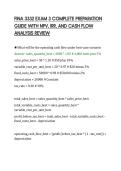 FINA 3332 EXAM 3 COMPLETE STUDY GUIDE&NewLine;AND CORPORATE FINANCE AND VALUATION&NewLine;REVIEW 2026