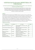 SAEM Final Exam 2026-2027 QUESTIONS AND ANSWERS ALREADY GRADED A&plus;&period; 100&percnt; Verified Solutions &vert;&NewLine;Updated Per Latest Guidelines &vert; Graded A&plus;