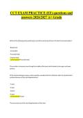 CCT EXAM PRACTICE &lpar;EE&rpar; questions and answers 20262027 A&plus; Grade