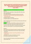 NRA BASIC RANGE SAFETY OFFICER &lpar;RSO&rpar; EXAM ACTUAL TEST BANK &NewLine;2026 &vert; CURRENTLY TESTING QUESTIONS WITH VERIFIED ANSWERS &NewLine;AND RATIONALES FOR GUARANTEED PASS &vert; &NewLine; LATEST UPDATE 
