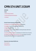 CMN 574 UNIT 3 EXAM&period; QUESTIONS WITH 100&percnt; CORRECT ANSWERS&period; 
