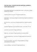 PNS FINAL EXAM &vert; COMPLETE PRACTICE QUESTIONS&comma; ANSWERS & STUDY GUIDE 2026&sol;2027