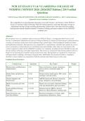 NUR 215 EXAM  &lpar;ARIZONA COLLEGE OF NURSING&rpar; PACKAGE DEAL