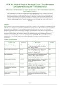 NUR 201 Exam 1 2026-2027 Questions and Answers Already Graded A&plus;&period; 100&percnt; Verified Solutions &vert; Updated Per&NewLine;Latest Guidelines &vert; Graded A&plus;
