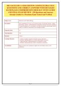 BIO 116 EXAMS 1-4 2026 EDITION COMPLETE PRACTICE&NewLine;QUESTIONS AND CORRECT ANSWERS WITH DETAILED&NewLine;RATIONALES COMPREHENSIVE BIOLOGY STUDY GUIDE&NewLine;AND FINAL EXAM REVIEW - 250 Questions and Answers&NewLine;Already Graded A&plus; Premium Exam Tested And Verified