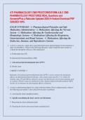 ATI PHARMACOLOGY CMS PROCTORED&sol;FORM A&comma;B&comma;C CMS &NewLine;PHARMACOLOGY PROCTORED REAL Questions and &NewLine;Answers&sol;Plus a Rationale Updated 2026 A&plus;&sol;Instant Download PDF &NewLine;GRADED 100&percnt; 