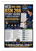 BSN 266 Medical-Surgical Nursing &NewLine;HESI Exam Prep &vert; 150&plus; New &NewLine;Questions &vert; Updated for 2026 