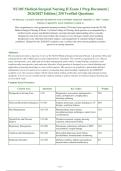 NU185 Exam 1 &lpar;GALEN&rpar; 2026-2027 QUESTIONS AND ANSWERS ALREADY GRADED A&plus;&period; 100&percnt; Verified&NewLine;Solutions &vert; Updated Per Latest Guidelines &vert; Graded A&plus;