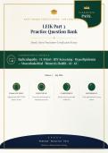 ANCC FNP Exam Review 2026&sol;2027 LEIK Part 3 Practice Question Bank with Verified Answers&NewLine;&NewLine;