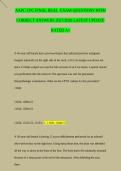 AAPC CPC Certification Exam Questions&comma; Answers and Rationales 2027&sol;2028
