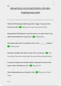 Biology 669 &lpar;BIO 669&rpar;&comma; Quiz 6&comma; Renal Physiology and Urinary System &ndash; Exam Questions with Verified Answers