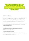 COG170 Cogito Fundamentals EXAM WITH ACCURATE QUESTIONS AND ANSWERS &lpar;VERIFIED ANSWERS&rpar; &vert; LATEST &lpar;2026&sol;2027&rpar; UPDATED VERSION &vert; 100&percnt; GUARANTEED PASS &lbrace;JUST RELEASED&rcub;