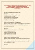 BLS FINAL EXAM &vert; 2026&sol;20267 ACTUAL EXAM QUESTIONS AND 100&percnt; &NewLine;CORRECT ANSWERS WITH RATIONALES GRADED A&plus; &NewLine;&vert;BASIC LIFE SUPPORT CERTIFICATION &ndash; FINAL ASSESSMENT  &NewLine;LATEST UPDATE
