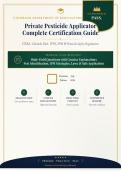 Private Pesticide Applicator 2026&sol;2027 Complete Certification Question Bank with Verified Answers&NewLine;&NewLine;