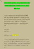 AAPC CPC Certification Exam Questions&comma; Answers and Rationales 2027&sol;2028