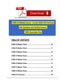 CHEM 210 Biochemistry Module 1 to 8 Exams & Final Exam &lpar;2025 &sol; 2026&rpar; Portage Learning Questions and Verified Answers&comma; 100&percnt; Guaranteed Pass &vert;&vert;Already Graded A&plus;&NewLine;