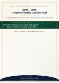 RIMS-CRMP 2026&sol;2027 Complete Practice Question Bank with Answers & Rationales &ndash; Certified Risk Management Professional&NewLine;&NewLine;