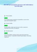HCM 388 Final Exam Questions and Answers with Verified Solutions &vert;&NewLine;Latest 2026 Update