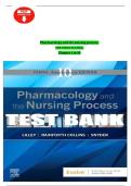 TEST BANK FOR PHARMACOLOGY AND THE NURSING PROCESS 10TH EDITION BY LINDA LILLEY&comma; SHELLY