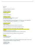 NURS 516 &ndash; Quiz 2&colon; Advanced Research Full Questions and Answers &vert; 2026 Update &vert; 100&percnt; Correct&period;