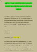 AAPC CPC Certification Exam Questions&comma; Answers and Rationales 2027&sol;2028
