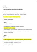 NURS 516 Quiz 4&colon; Advanced Research Full Questions and Answers &vert; 2026 Update &vert; 100&percnt; Correct&period;