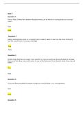 NURS 516 Quiz 5&colon; Advanced Research Full Questions and Answers &vert; 2026 Update &vert; 100&percnt; Correct&period;