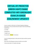 VIRTUAL ATI PREDICTOR &lpar;GREEN LIGHT&rpar; EXAM&sol; COMPLETED VATI GREENLIGHT EXAM &sol;A&plus;GRADE 2026&sol;NEWEST UPDATE&excl;&excl;&excl;