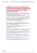 AORN Periop 101 Study Guide &vert; Comprehensive Practice Questions & Detailed Answer Explanations &vert; Perioperative Nursing Review
