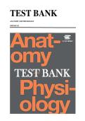 TEST BANK &NewLine;ANATOMY AND PHYSIOLOGY &NewLine;OPENSTAX