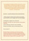 ASA 104 BAREBOAT CRUISING CERTIFICATION EXAM&sol; ACTUAL ASA 104 BAREBOAT CRUISING EXAM CURRENT FOR  2026&sol;2027 CERTIFICATIONA CYCLE TESTBANK COMPLETE ACCURATE EXAM REAL QUESTIONS AND CORRECT DETAILED ANSWERS WITH RATIONALES &lpar;100&percnt; CORRECT VERIFIED SOLUTIONS&rpar; L