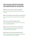 NUFT 204 EXAM 2 PRACTICE EVALUATION&NewLine;2026 QUESTION BANK FULL SOLUTION SET
